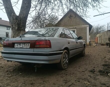 Серый Мазда 626, объемом двигателя 2 л и пробегом 650 тыс. км за 734 $, фото 2 на Automoto.ua