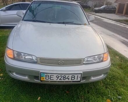 Серый Мазда 626, объемом двигателя 2 л и пробегом 404 тыс. км за 1300 $, фото 9 на Automoto.ua