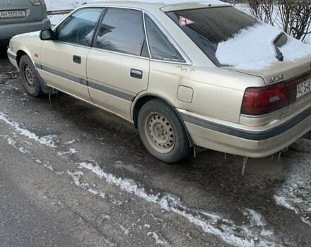 Серый Мазда 626, объемом двигателя 2.2 л и пробегом 450 тыс. км за 1200 $, фото 1 на Automoto.ua