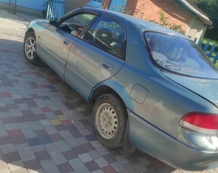 Серый Мазда 626, объемом двигателя 2 л и пробегом 300 тыс. км за 1100 $, фото 2 на Automoto.ua