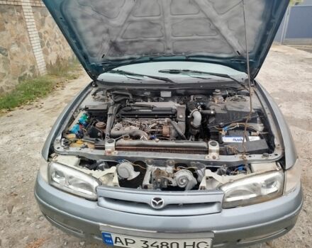 Серый Мазда 626, объемом двигателя 2 л и пробегом 100 тыс. км за 1000 $, фото 5 на Automoto.ua