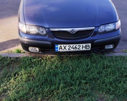 Серый Мазда 626, объемом двигателя 2 л и пробегом 303 тыс. км за 2800 $, фото 3 на Automoto.ua