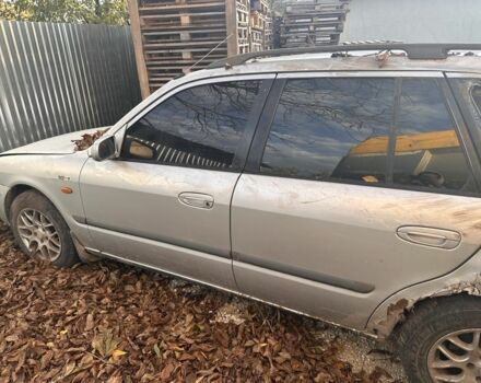 Серый Мазда 626, объемом двигателя 1.8 л и пробегом 200 тыс. км за 600 $, фото 6 на Automoto.ua