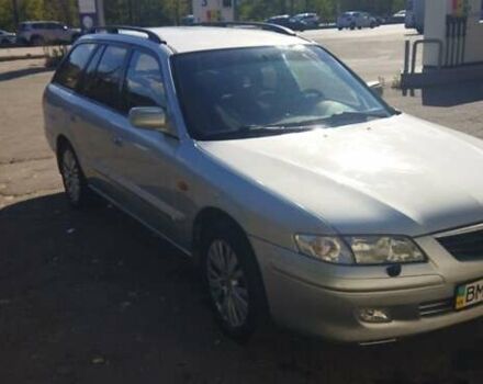 Серый Мазда 626, объемом двигателя 1.99 л и пробегом 303 тыс. км за 3500 $, фото 7 на Automoto.ua