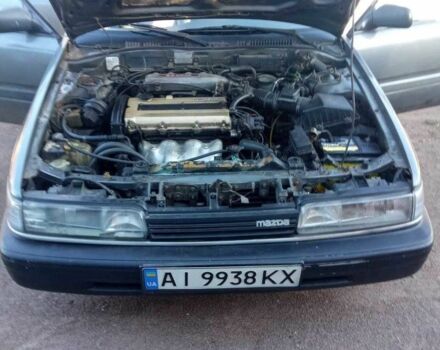 Серый Мазда 626, объемом двигателя 2 л и пробегом 400 тыс. км за 716 $, фото 9 на Automoto.ua