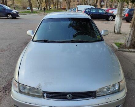 Серый Мазда 626, объемом двигателя 2 л и пробегом 347 тыс. км за 1100 $, фото 1 на Automoto.ua