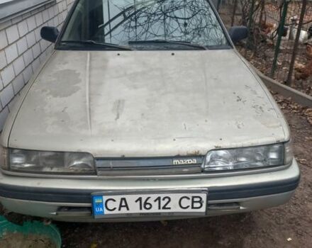 Серый Мазда 626, объемом двигателя 1.8 л и пробегом 450 тыс. км за 600 $, фото 1 на Automoto.ua