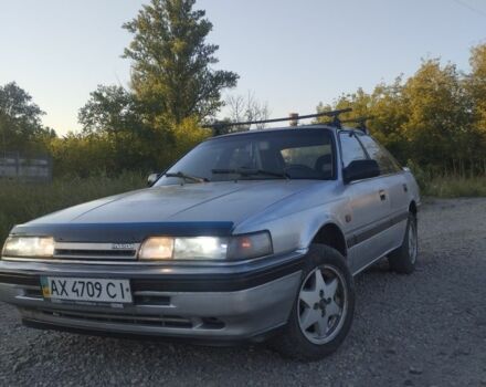 Серый Мазда 626, объемом двигателя 2 л и пробегом 60 тыс. км за 1150 $, фото 1 на Automoto.ua