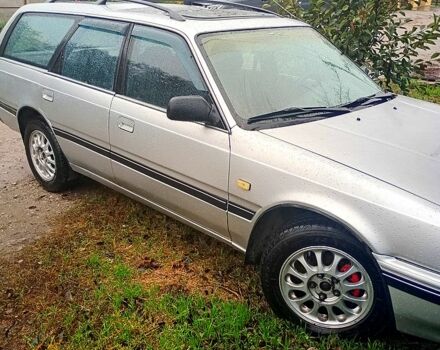 Серый Мазда 626, объемом двигателя 2 л и пробегом 375 тыс. км за 1400 $, фото 1 на Automoto.ua