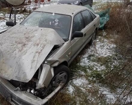 Серый Мазда 626, объемом двигателя 2 л и пробегом 400 тыс. км за 477 $, фото 1 на Automoto.ua