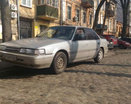 Серый Мазда 626, объемом двигателя 2 л и пробегом 35 тыс. км за 1000 $, фото 1 на Automoto.ua