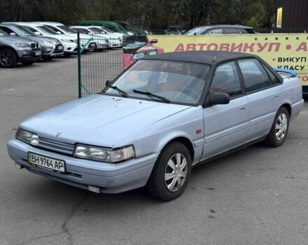 Серый Мазда 626, объемом двигателя 1.6 л и пробегом 250 тыс. км за 600 $, фото 1 на Automoto.ua