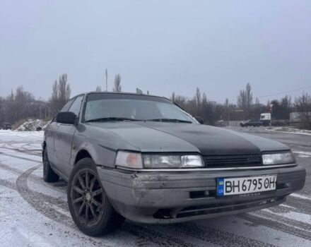 Серый Мазда 626, объемом двигателя 2.2 л и пробегом 111 тыс. км за 1050 $, фото 1 на Automoto.ua