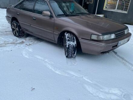 Серый Мазда 626, объемом двигателя 2 л и пробегом 57 тыс. км за 1300 $, фото 1 на Automoto.ua