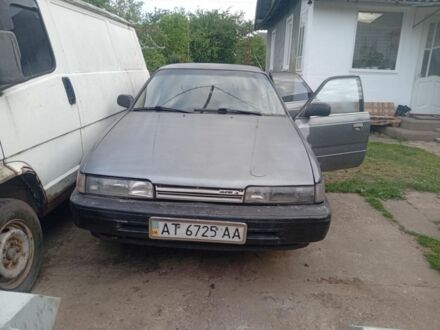 Серый Мазда 626, объемом двигателя 1 л и пробегом 350 тыс. км за 650 $, фото 1 на Automoto.ua
