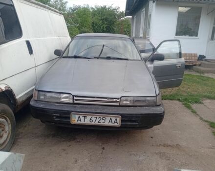 Серый Мазда 626, объемом двигателя 1 л и пробегом 350 тыс. км за 650 $, фото 1 на Automoto.ua