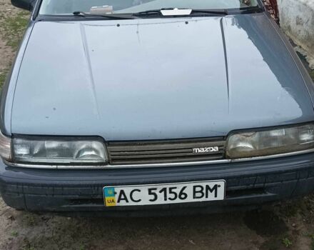 Серый Мазда 626, объемом двигателя 2 л и пробегом 262 тыс. км за 500 $, фото 1 на Automoto.ua