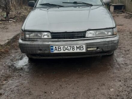 Серый Мазда 626, объемом двигателя 2 л и пробегом 200 тыс. км за 600 $, фото 1 на Automoto.ua