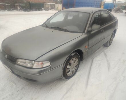 Серый Мазда 626, объемом двигателя 1.8 л и пробегом 350 тыс. км за 1150 $, фото 1 на Automoto.ua