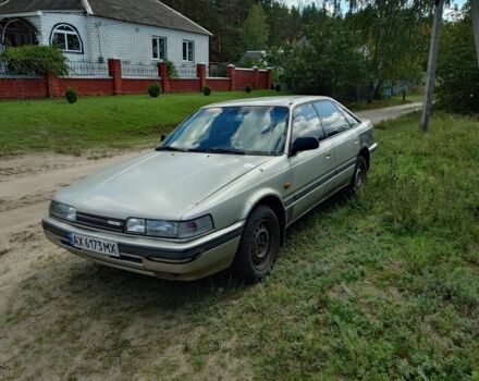 Серый Мазда 626, объемом двигателя 2 л и пробегом 340 тыс. км за 892 $, фото 1 на Automoto.ua