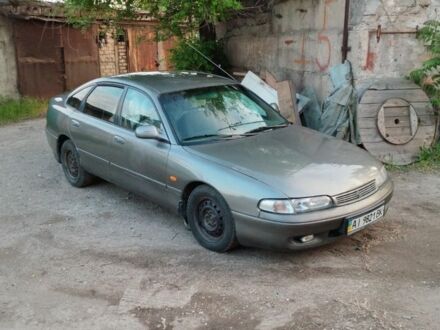 Серый Мазда 626, объемом двигателя 2 л и пробегом 350 тыс. км за 1300 $, фото 1 на Automoto.ua