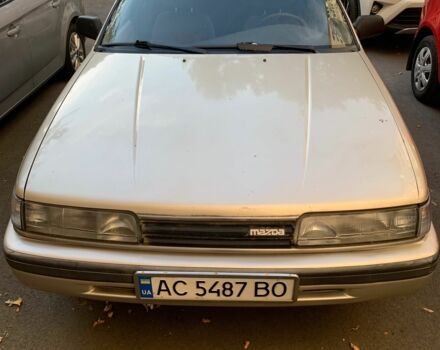 Серый Мазда 626, объемом двигателя 2.2 л и пробегом 430 тыс. км за 705 $, фото 1 на Automoto.ua