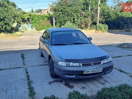 Серый Мазда 626, объемом двигателя 2 л и пробегом 350 тыс. км за 2100 $, фото 1 на Automoto.ua