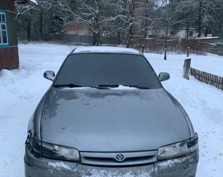 Серый Мазда 626, объемом двигателя 2 л и пробегом 300 тыс. км за 500 $, фото 1 на Automoto.ua