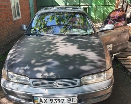 Серый Мазда 626, объемом двигателя 2.5 л и пробегом 288 тыс. км за 677 $, фото 1 на Automoto.ua