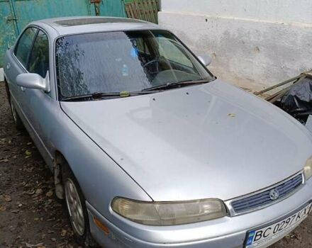 Серый Мазда 626, объемом двигателя 1.99 л и пробегом 350 тыс. км за 1350 $, фото 1 на Automoto.ua