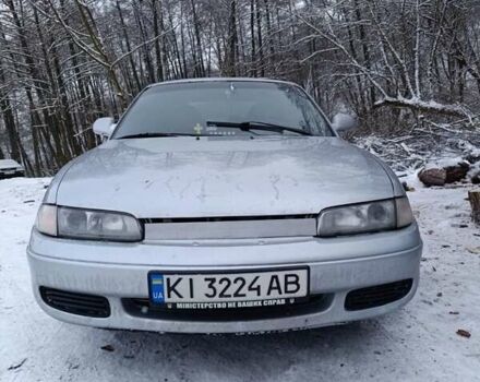 Серый Мазда 626, объемом двигателя 2 л и пробегом 485 тыс. км за 1000 $, фото 1 на Automoto.ua