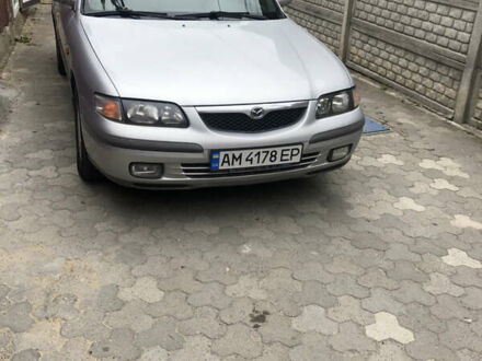 Серый Мазда 626, объемом двигателя 2 л и пробегом 123 тыс. км за 3100 $, фото 1 на Automoto.ua