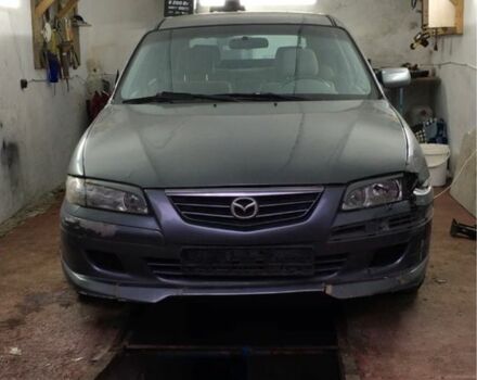 Серый Мазда 626, объемом двигателя 2 л и пробегом 350 тыс. км за 800 $, фото 1 на Automoto.ua