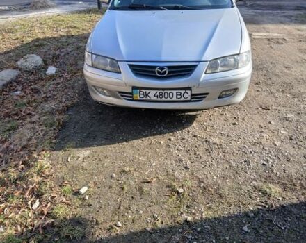Серый Мазда 626, объемом двигателя 1.8 л и пробегом 360 тыс. км за 2600 $, фото 1 на Automoto.ua
