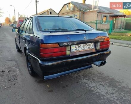 Синій Мазда 626, об'ємом двигуна 2 л та пробігом 300 тис. км за 750 $, фото 3 на Automoto.ua