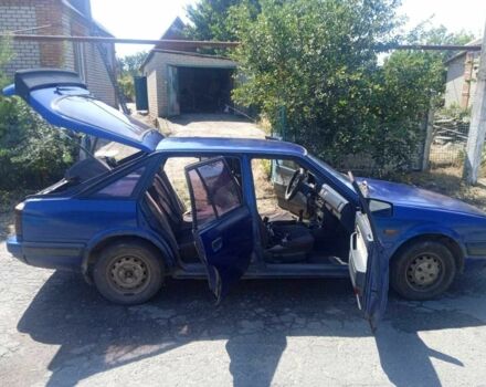 Синий Мазда 626, объемом двигателя 1.8 л и пробегом 354 тыс. км за 1000 $, фото 1 на Automoto.ua