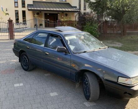 Синій Мазда 626, об'ємом двигуна 2 л та пробігом 400 тис. км за 1100 $, фото 1 на Automoto.ua