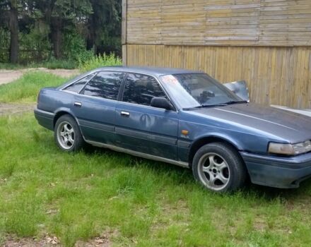 Синий Мазда 626, объемом двигателя 2 л и пробегом 400 тыс. км за 850 $, фото 7 на Automoto.ua