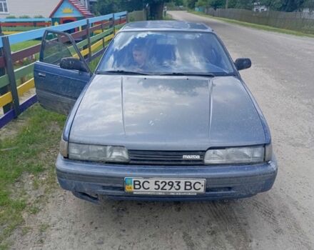 Синий Мазда 626, объемом двигателя 2 л и пробегом 400 тыс. км за 850 $, фото 16 на Automoto.ua