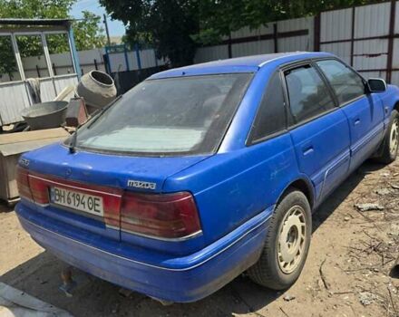 Синий Мазда 626, объемом двигателя 2.2 л и пробегом 450 тыс. км за 1200 $, фото 7 на Automoto.ua