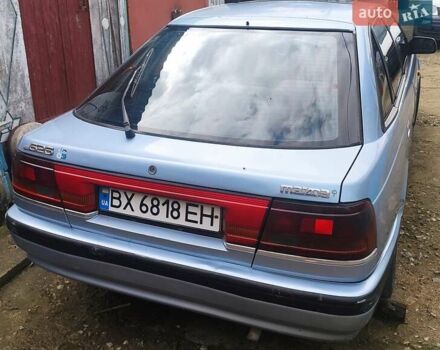 Синий Мазда 626, объемом двигателя 2 л и пробегом 320 тыс. км за 1400 $, фото 3 на Automoto.ua