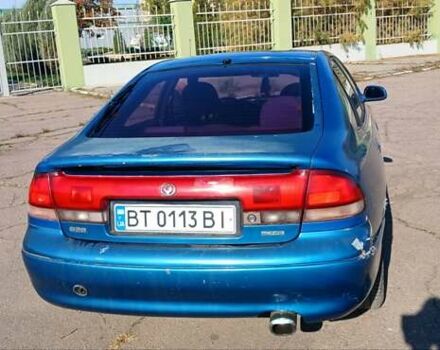 Синий Мазда 626, объемом двигателя 1.99 л и пробегом 300 тыс. км за 1900 $, фото 4 на Automoto.ua