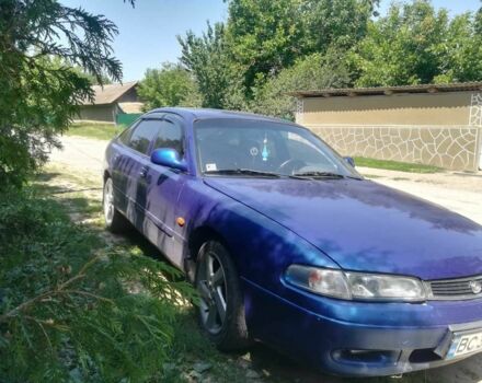 Синій Мазда 626, об'ємом двигуна 2 л та пробігом 35 тис. км за 1200 $, фото 1 на Automoto.ua