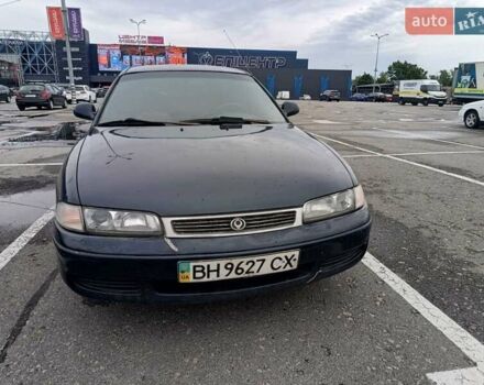 Синий Мазда 626, объемом двигателя 1.84 л и пробегом 394 тыс. км за 1200 $, фото 1 на Automoto.ua