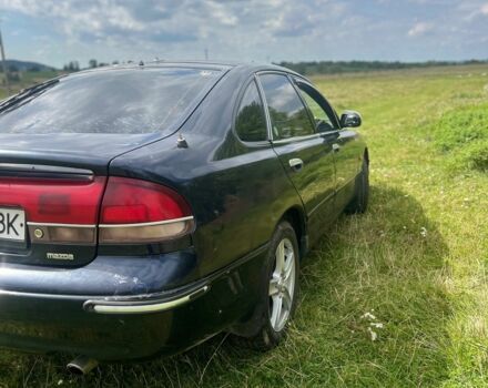 Синий Мазда 626, объемом двигателя 2 л и пробегом 400 тыс. км за 3000 $, фото 3 на Automoto.ua