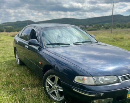 Синий Мазда 626, объемом двигателя 2 л и пробегом 400 тыс. км за 3000 $, фото 4 на Automoto.ua