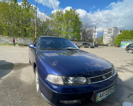 Синий Мазда 626, объемом двигателя 2.5 л и пробегом 341 тыс. км за 2800 $, фото 1 на Automoto.ua