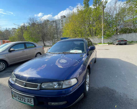 Синий Мазда 626, объемом двигателя 2.5 л и пробегом 341 тыс. км за 2800 $, фото 6 на Automoto.ua