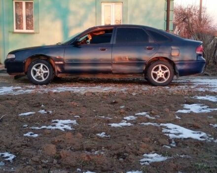 Синій Мазда 626, об'ємом двигуна 1.8 л та пробігом 430 тис. км за 800 $, фото 3 на Automoto.ua