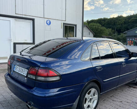 Синий Мазда 626, объемом двигателя 1.99 л и пробегом 485 тыс. км за 3850 $, фото 5 на Automoto.ua